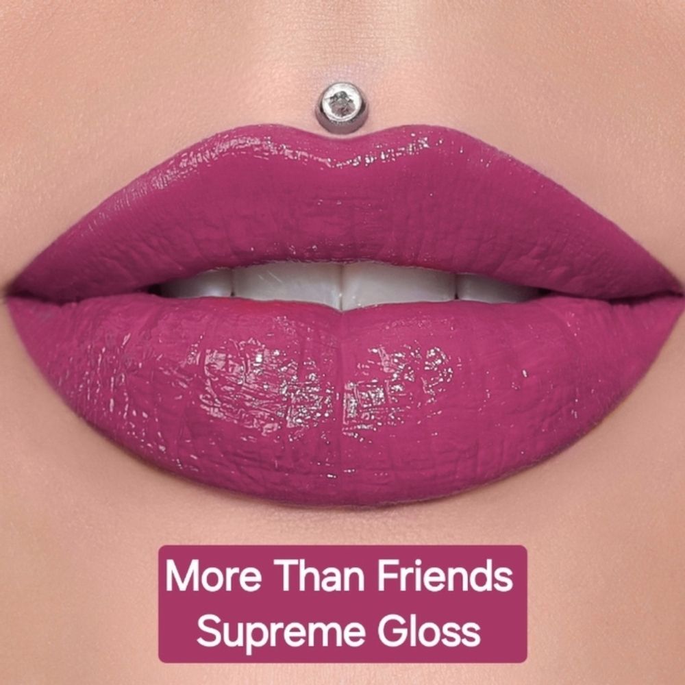 Jeffree Star More Than Friends Supreme Gloss NWT Berry Pink Discontinued